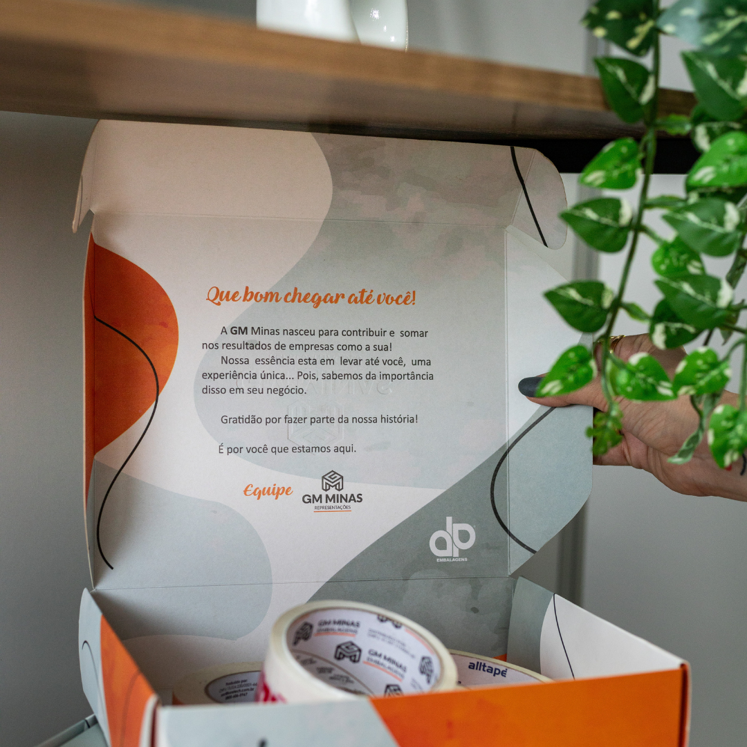 Interno Caixa Personalizada